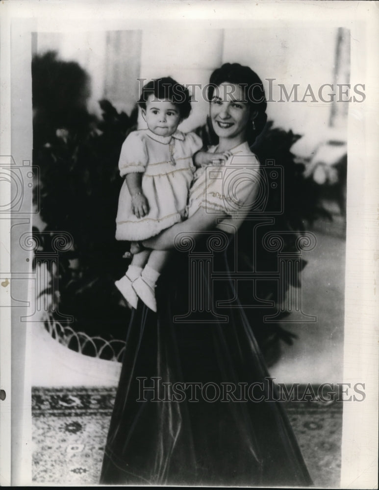 1939 Press Photo Queen Frida of Egypt - Historic Images