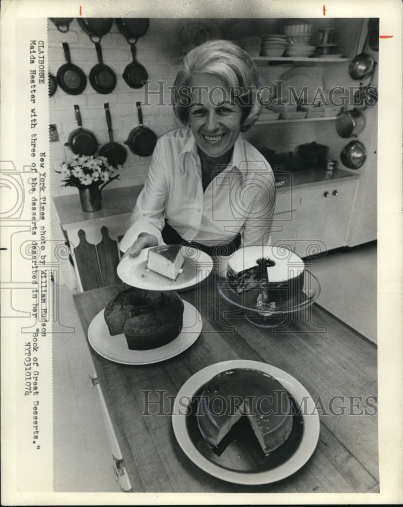 1975 Press Photo Maida Heatter - Historic Images