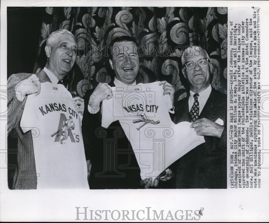 1954 Press Photo New Name in Sports - Historic Images
