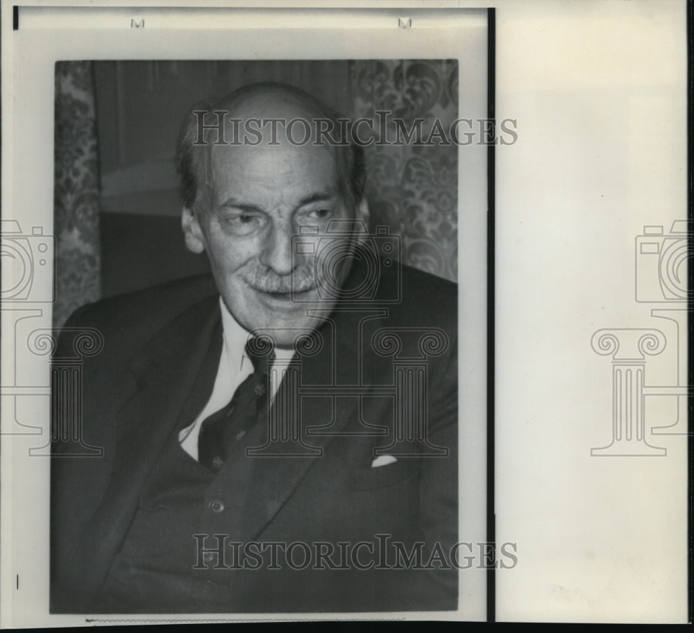 1967 Wire Photo Lord Clement Attlee former PM of Great Bretain Died in London - Historic Images