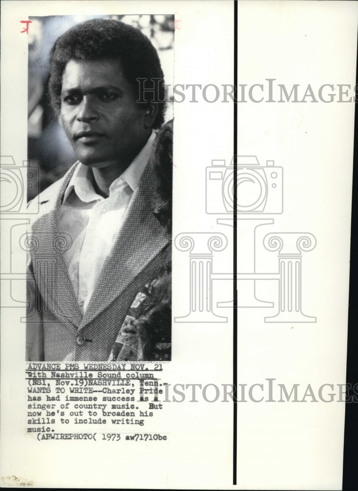 1977 Wire Photo Charley Pride, country music singer - cvw04769 - Historic Images