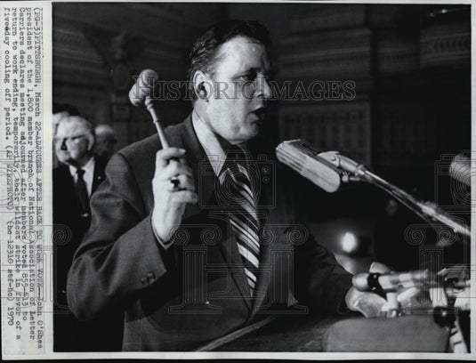 1970 Press Photo United States Post Office President, John O' Shea - Historic Images