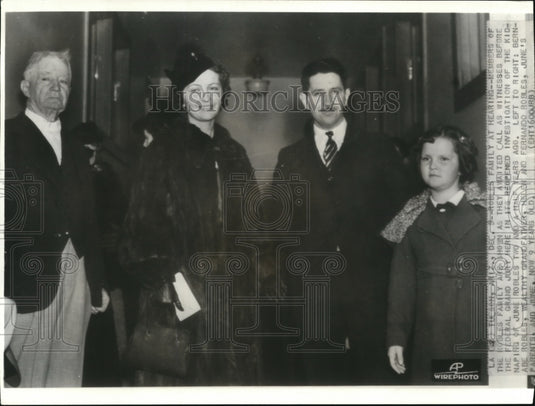 Press Photo Members of the Robles family; Bernabe, Helen, Fernando & June witne - Historic Images