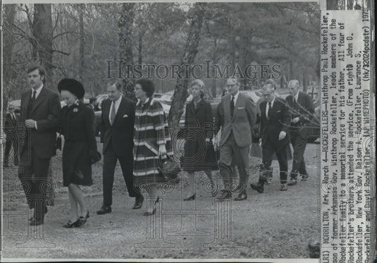1973 Press Photo Winthrop Paul Rockefeller, son of former Gov. Rockefeller - Historic Images