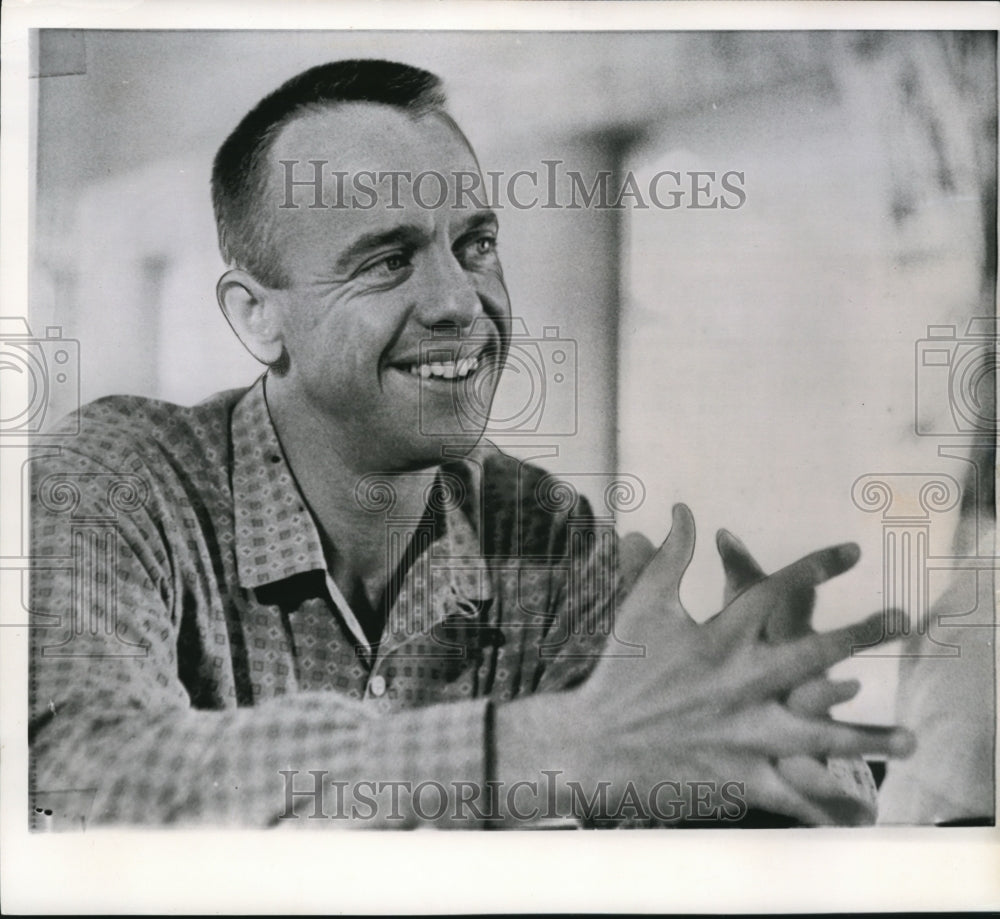 1961 Spaceman Alan Shepard at the missile tracking station - Historic Images