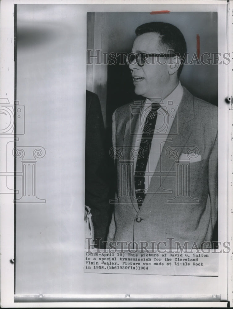 1964 David Salton, educator and consultant - Historic Images