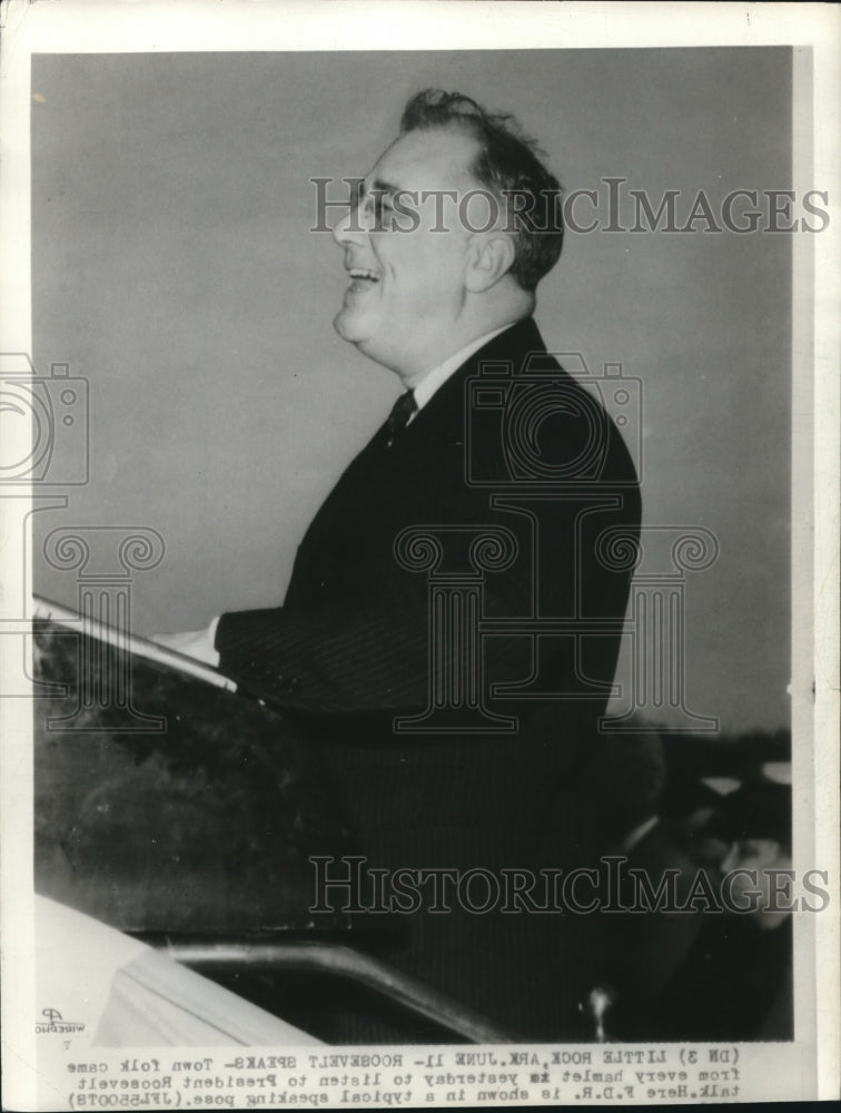 1936 Press Photo President Franklin Roosevelt - Historic Images