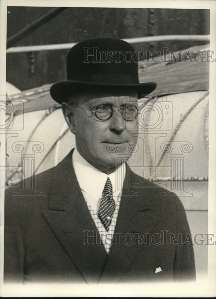 1932 Press Photo Percy Avery Rockefeller - Historic Images