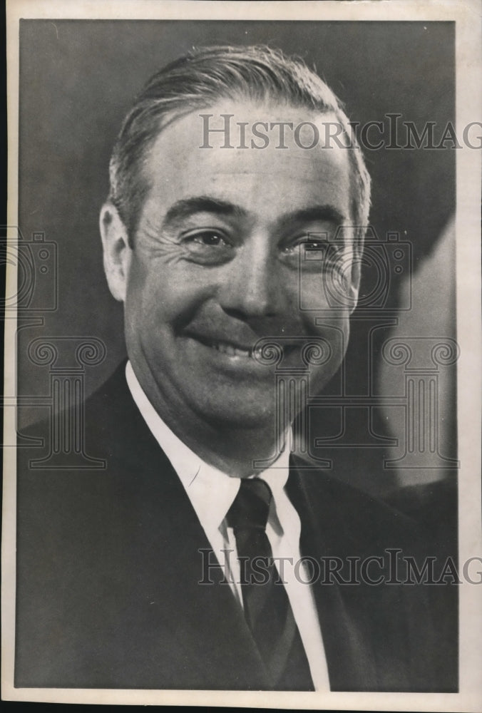 1964 Press Photo Gov William Scranton, available for GP Presidential nomination - Historic Images