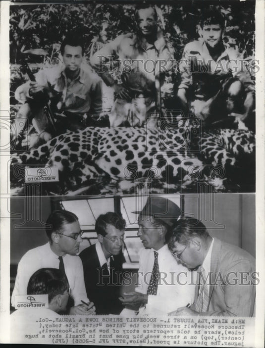 1935 Press Photo Colonel Theodore Roosevelt - Historic Images