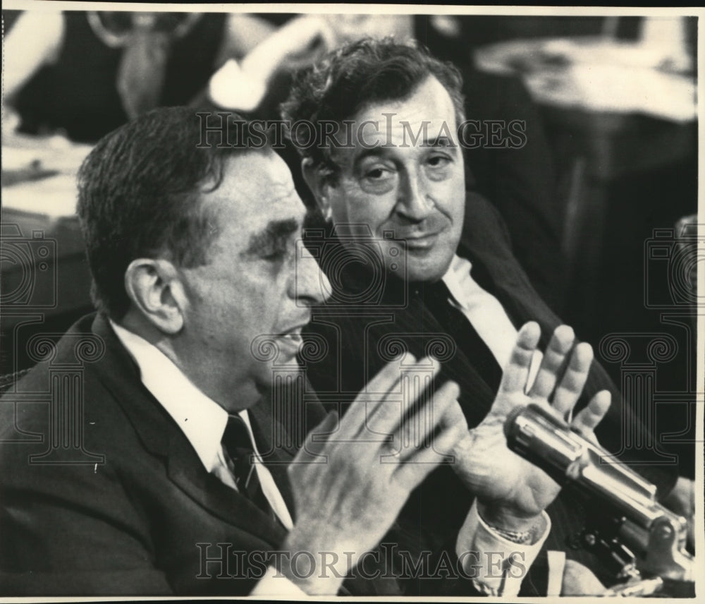 1969 Press Photo Dr.Edward Teller and Dr. Jerome Wiesner - Historic Images