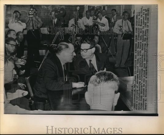 1962 Wire Photo Billie Sol Estes, West Texas financier - cvw07680 - Historic Images