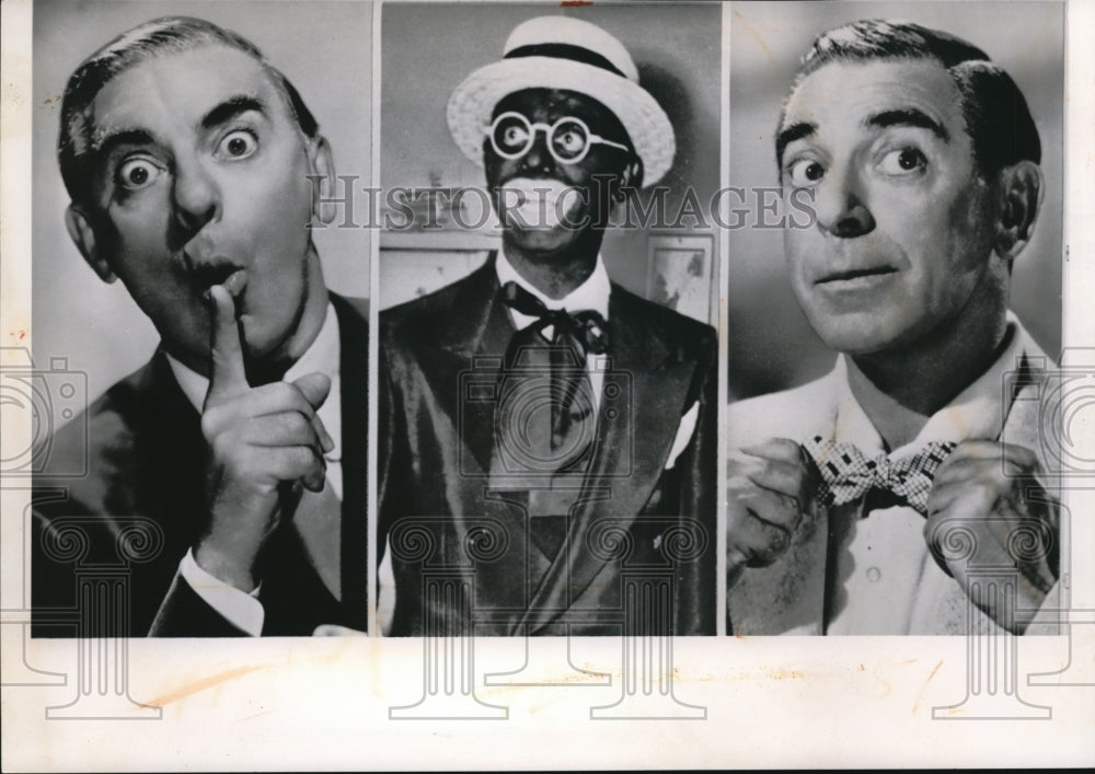 1964 Wire Photo E. Cantor Died of Heart Attack at His Beverly Hills Calif.-Historic Images