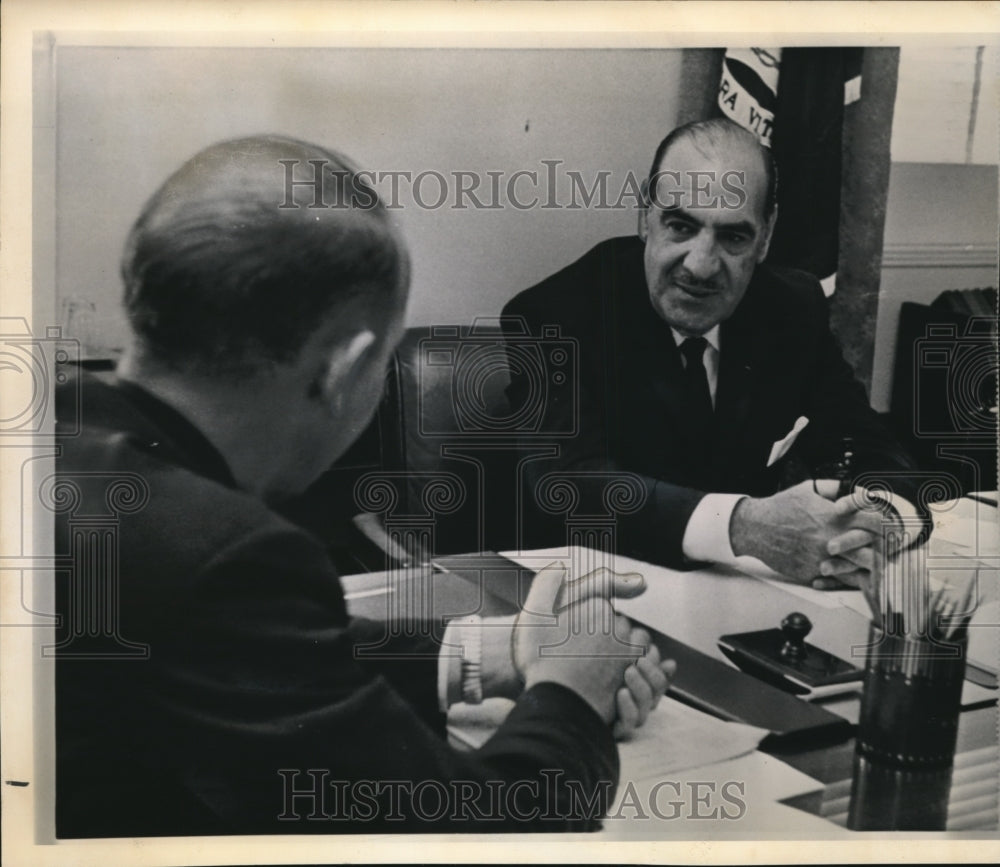 1962 Press Photo Anthony Celebrezze, secretary of health education &amp; welfare - Historic Images