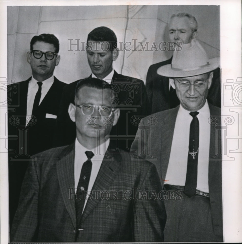 1963 Press Photo Billie Sol Estes was sentenced to 15yrs in prison in Texas - Historic Images