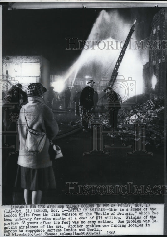 1968 Press Photo Film Version of Battle of Britain - Historic Images