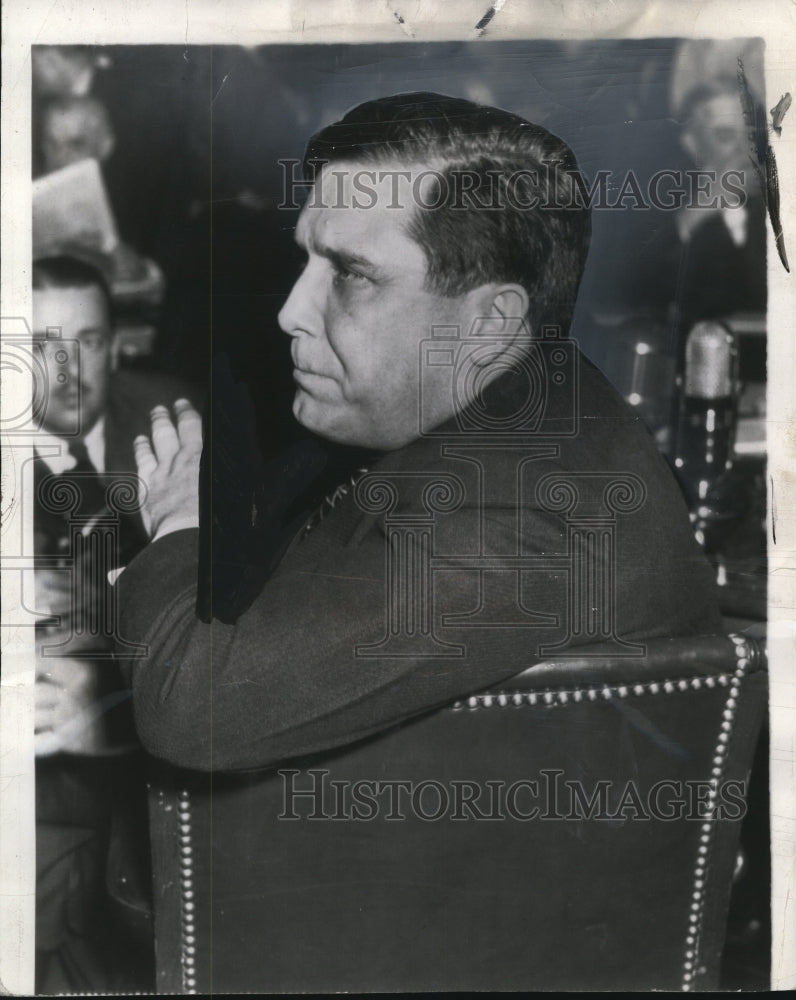 1941 Press Photo Wedell Willkie testifies before the Senate foreign relations - Historic Images