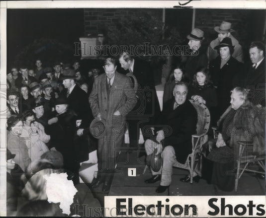 1939 Press Photo The area about hyde park went democratic in Yesterday's - Historic Images