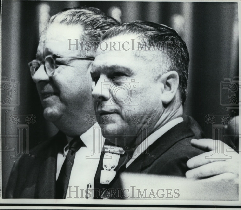 1967 Press Photo Fitzsimmons will be successor of Hoffa  after going to jail - Historic Images