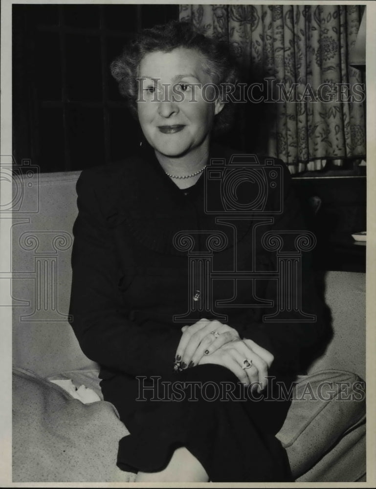 1952 Press Photo Mrs. H. Chapman Rose - Historic Images