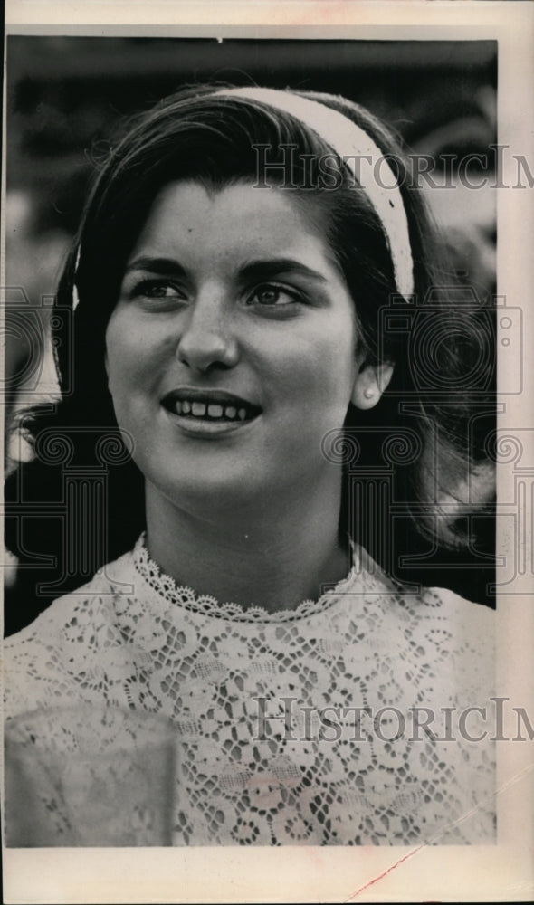 1965 Press Photo Luci Baines Johnson daughter of the President and Mrs. - Historic Images