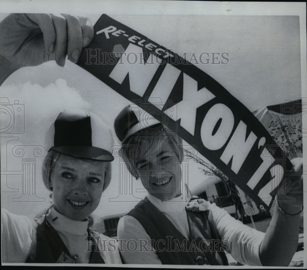 1968 Press Photo Richard M. Nixon hasn't even got Republican presidential - Historic Images