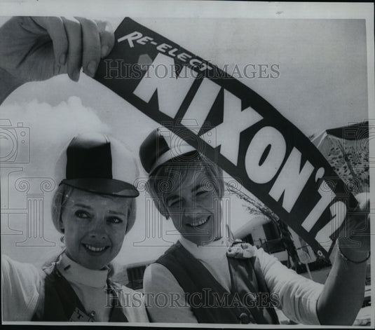 1968 Press Photo Richard M. Nixon hasn't even got Republican presidential - Historic Images
