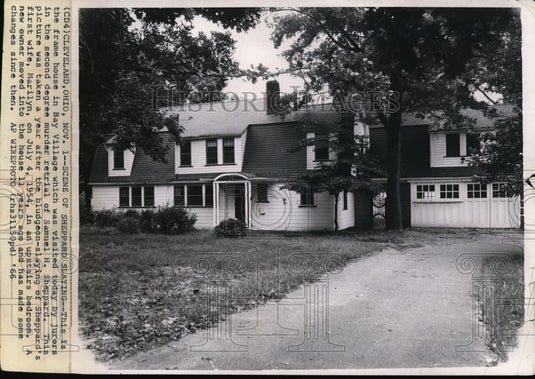 1966 House of accused murderer Samuel Sheppard in Bay Village. - Historic Images
