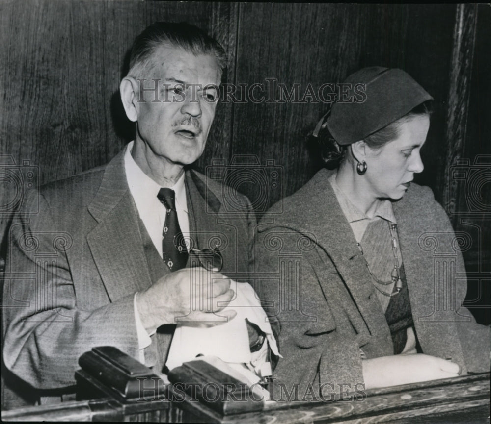 1954 Press Photo Dr Richard A Sheppard and Mrs Richard N Sheppard - cvw15254-Historic Images