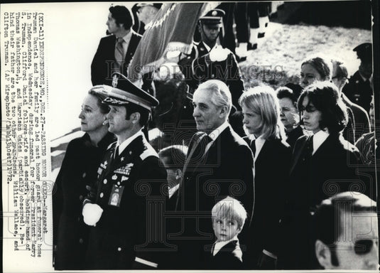 1973 Press Photo View of funeral of President Harry Truman - cvw16300-Historic Images