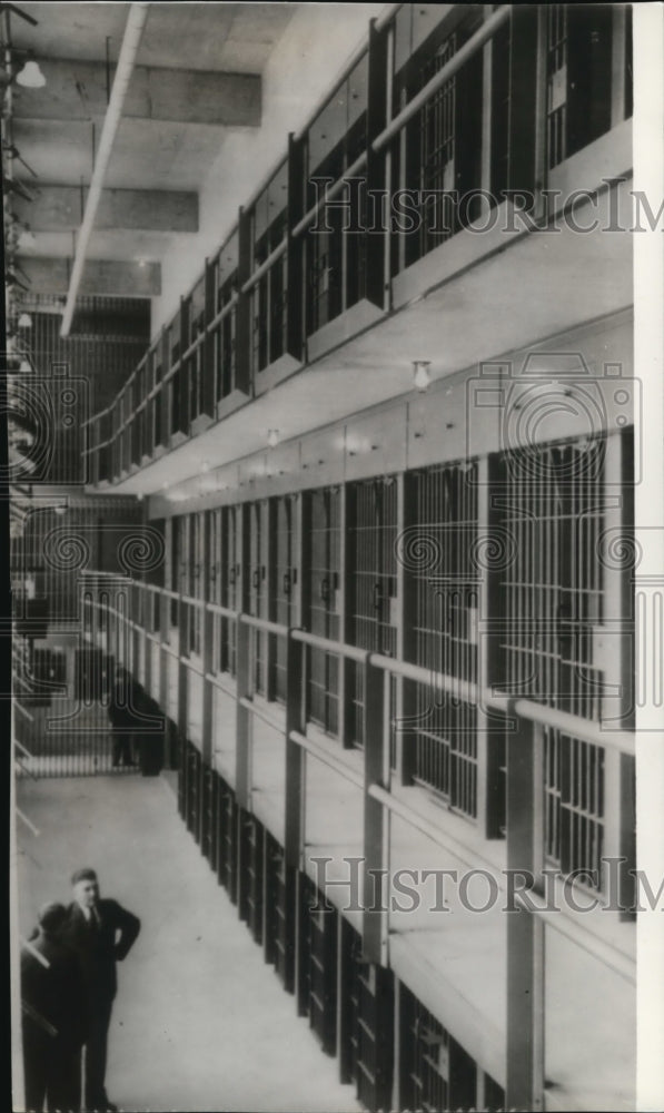 1939 Press Photo The interior of the Terminal Island Federal prison - cvw17098- Historic Images
