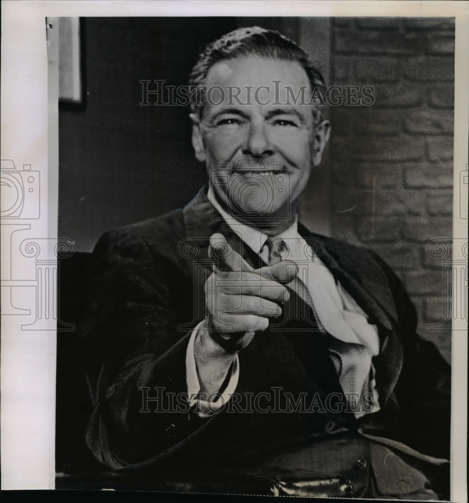 1960 Vice presidential candidate Henry Cabot Lodge in Boston. - Historic Images