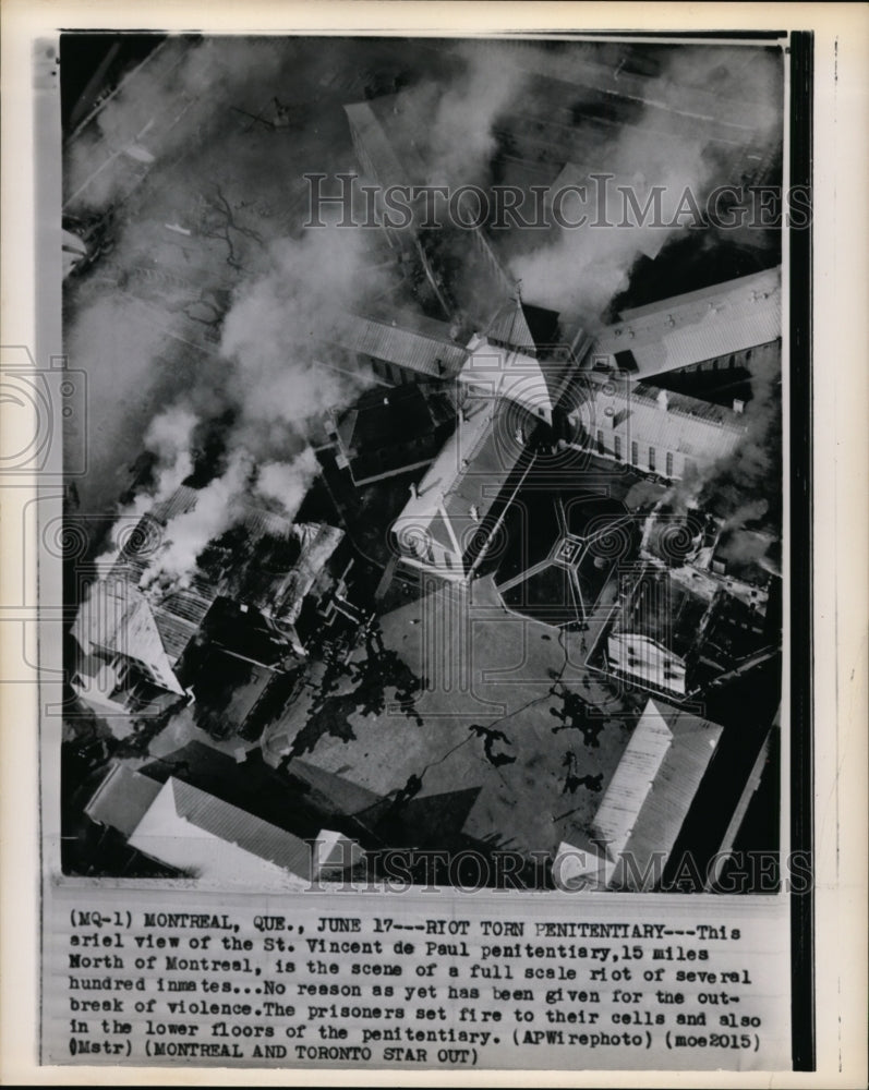 1962 Press Photo Aerial view of St. Vincent de Paul penitentiary - cvw19247 - Historic Images