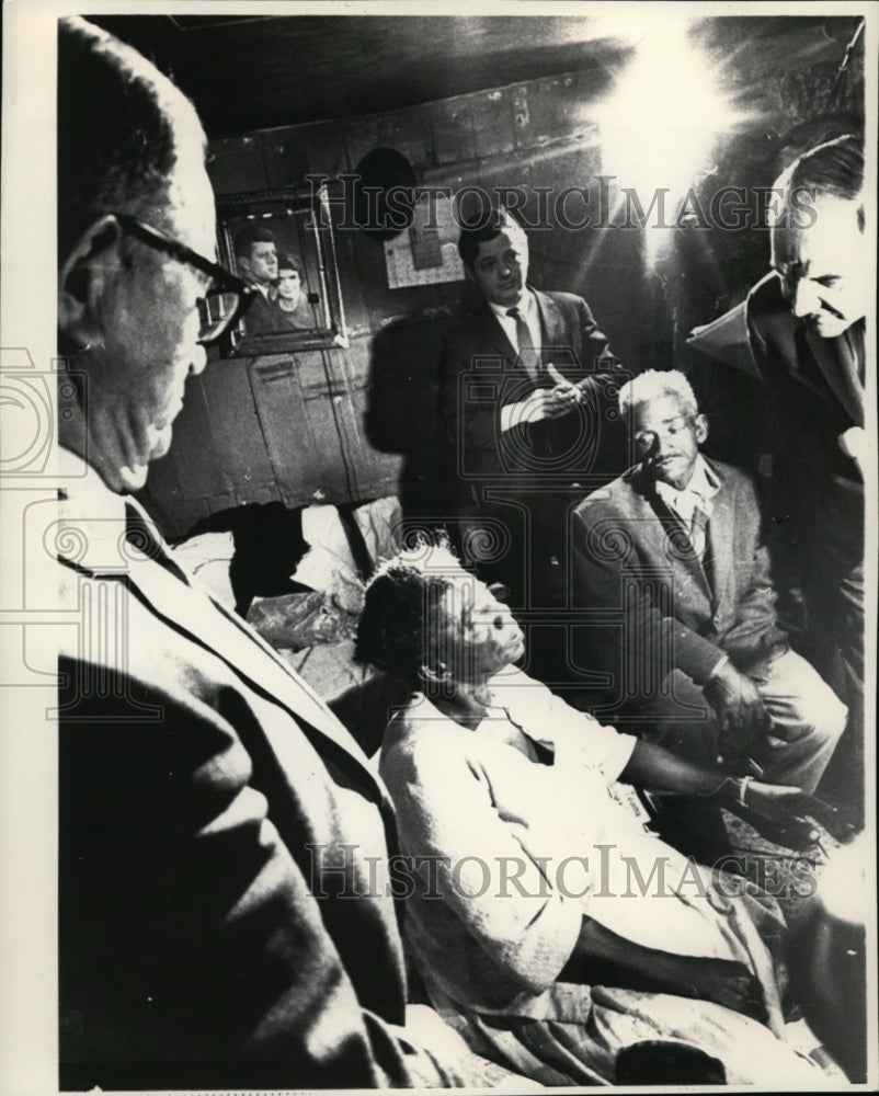 1969 Press Photo Senators McGovern & Ellender with Mr. & Mrs.George Anderson - Historic Images