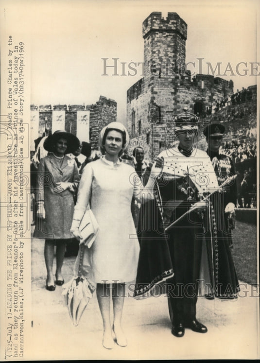 1969 England-Royal Family-Prince Charles-Prince of Wales Investiture - Historic Images