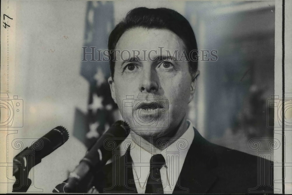 1969 Press Photo Caspar Wenberger, New Chairman Federal Trade Commission - Historic Images