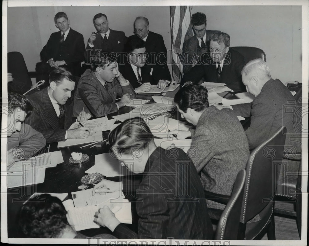 1941 Chairman William Davis of the National Defense Mediation Board - Historic Images