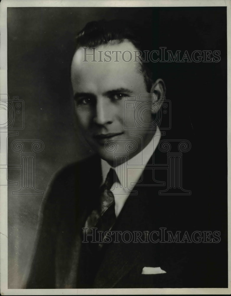 1930 Press Photo George J McFadden, attorney - cvw23822-Historic Images