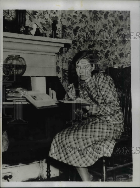 1934 Press Photo Elsie Stewart now Mrs Grone to live with husband and parents-Historic Images
