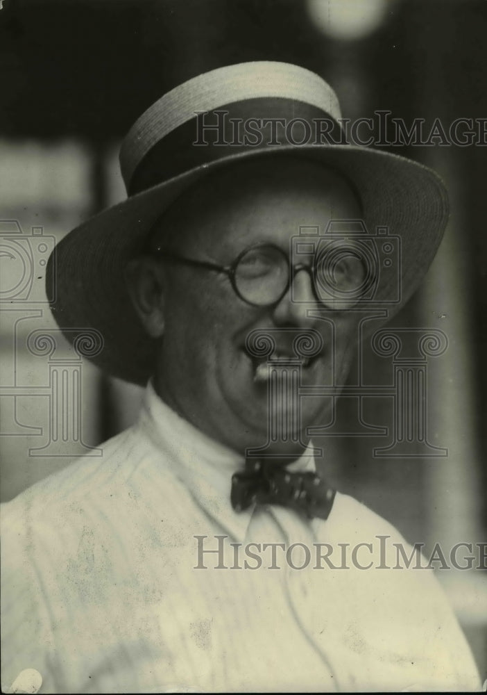 1921 Press Photo Winn Kinnen President Grand Circuit - cvw23875 - Historic Images
