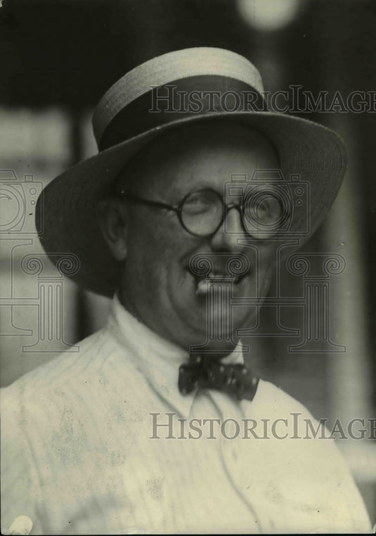 1921 Press Photo Winn Kinnen President Grand Circuit - cvw23875 - Historic Images