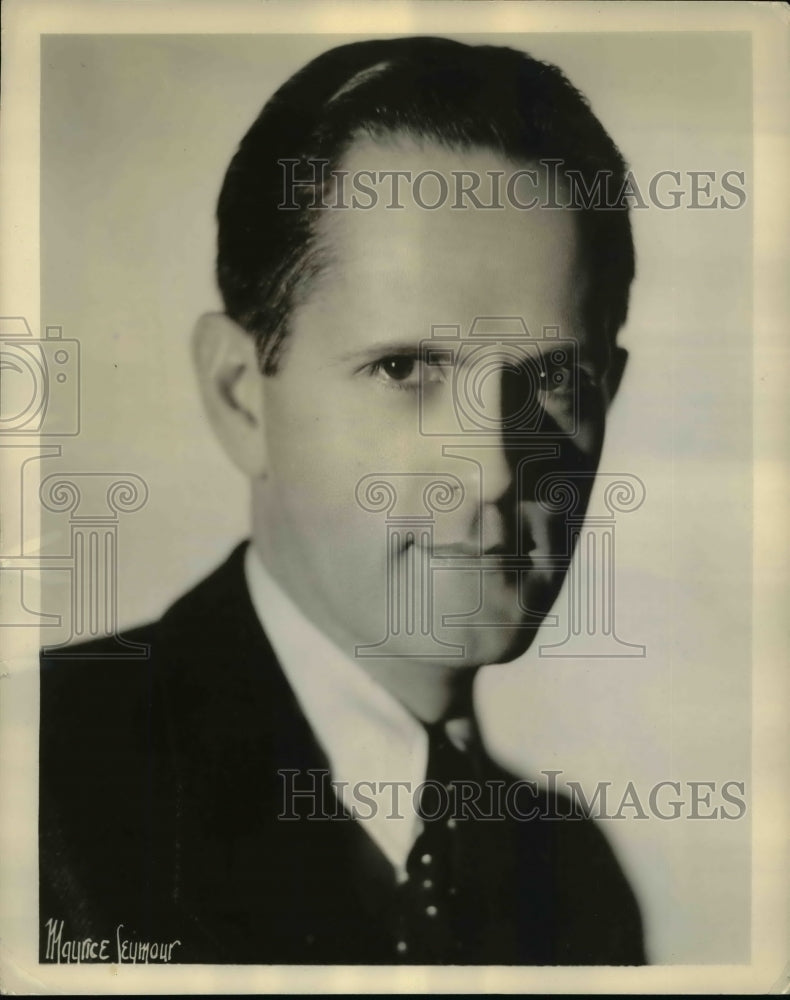 1936 Press Photo Joseph Bentonelli to appear as guest soloist over NBC-WJZ - Historic Images