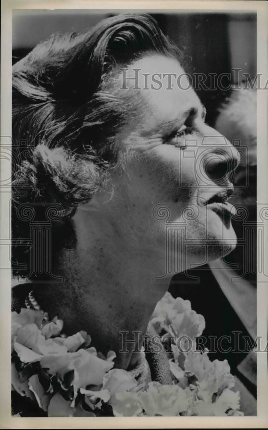 1964 Press Photo Mrs William Scranton campaigning in San Francisco, California - Historic Images