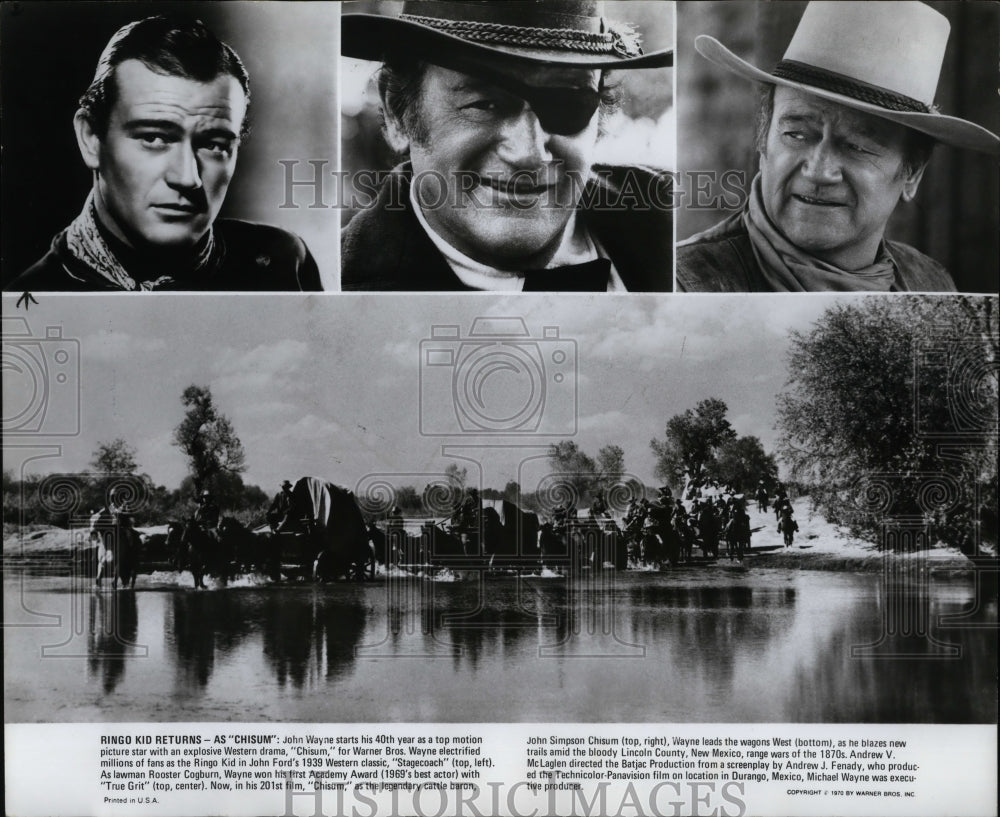 1985 Press Photo Movie actor-John Wayne - Historic Images