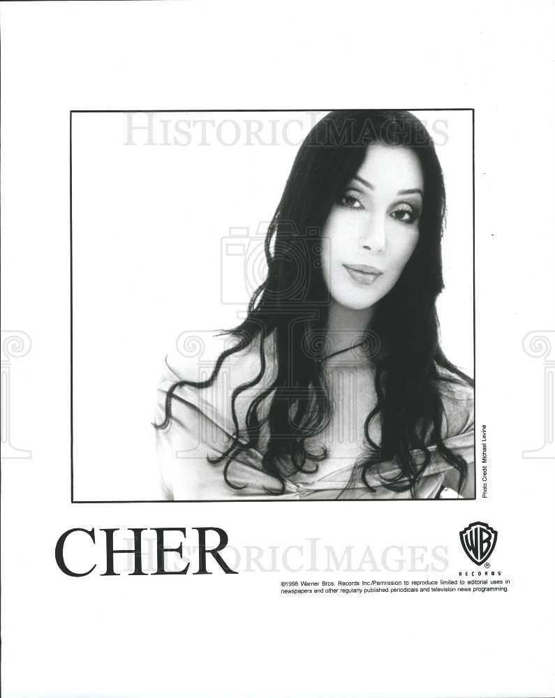 1998 Press Photo Cher Cherilyn Sarkisian Singer Actress - Historic Images