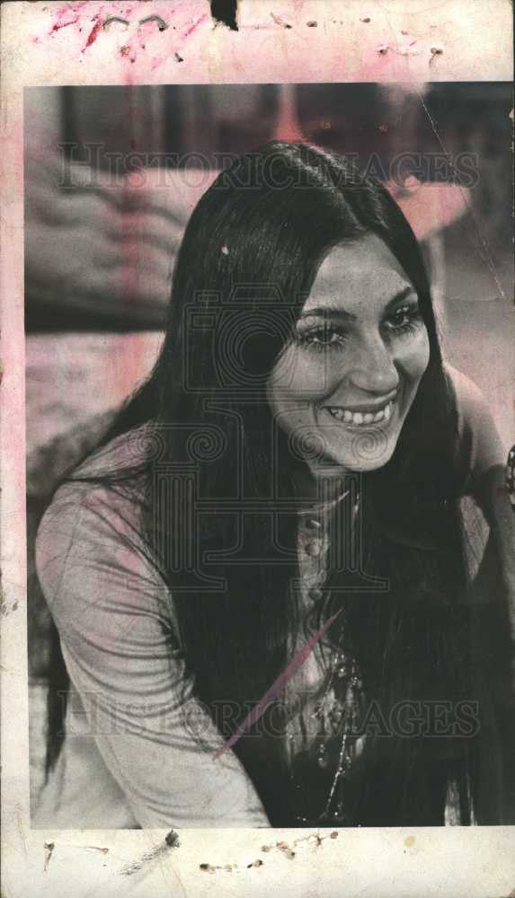1974 Press Photo Cher singer actress Sonny Bono - Historic Images