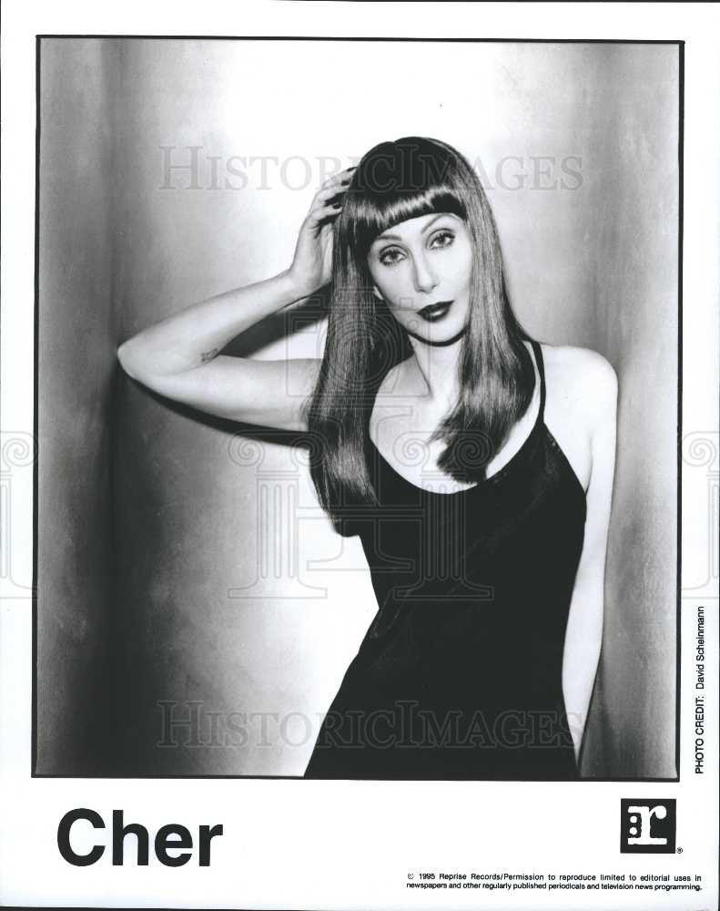 Press Photo Cher - American recording Artist - Historic Images