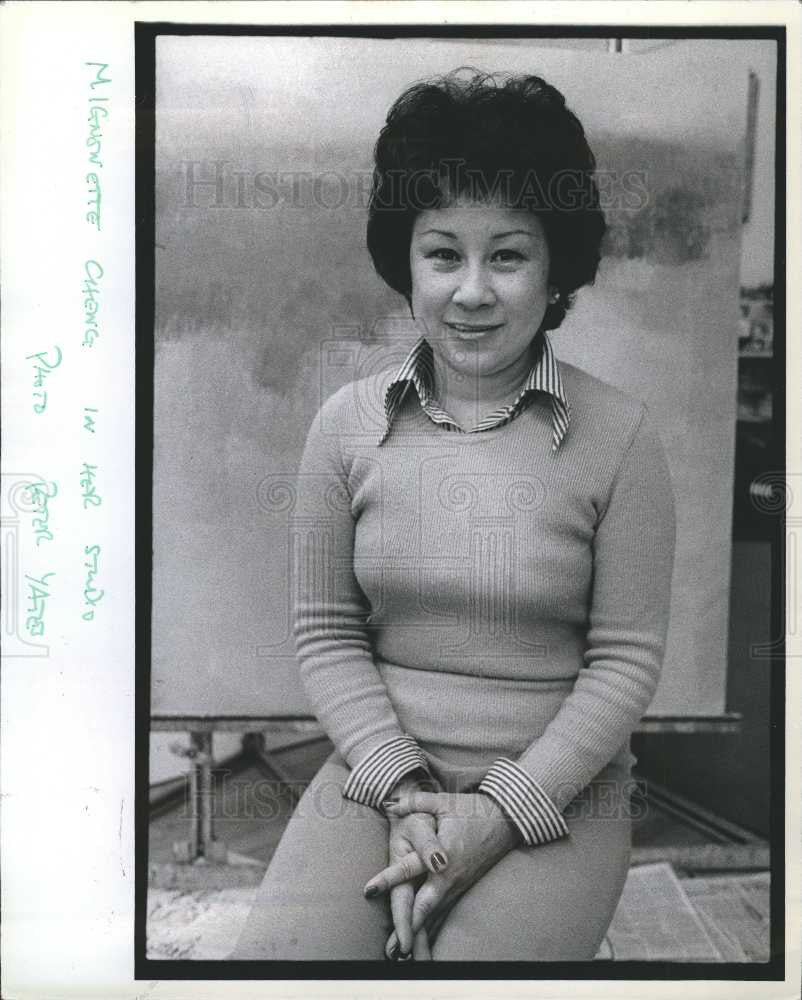 1978 Press Photo Mignonette Yin Cheng, Professor - Historic Images