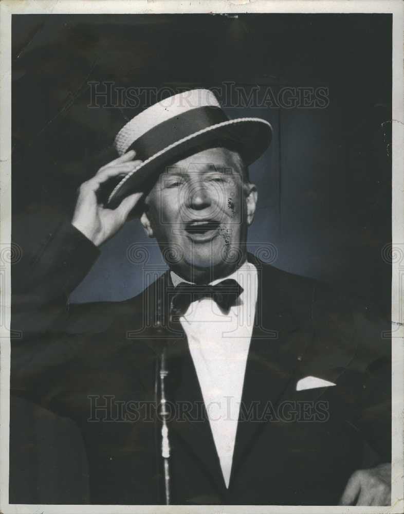 1963 Press Photo Maurice Chevalier documentary - Historic Images