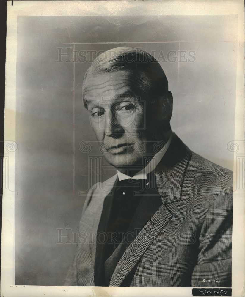 1960 Press Photo Maurice Chevalier, French Actor - Historic Images